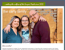 Tablet Screenshot of cartyfamily.org